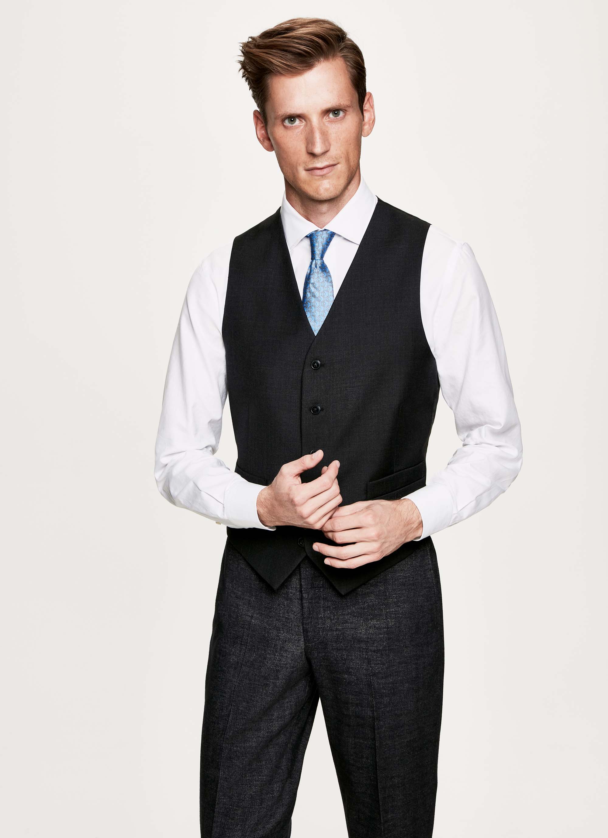 Hackett London Suit Waistcoat